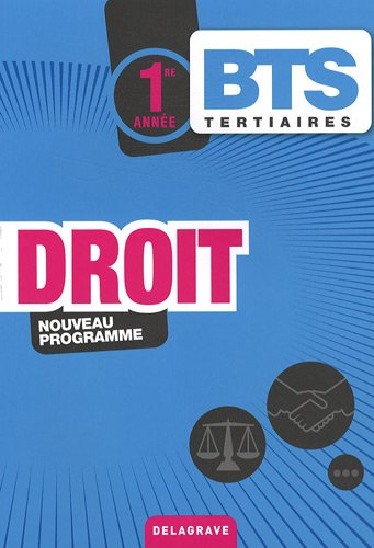 Droit, BTS tertiaires 1re année