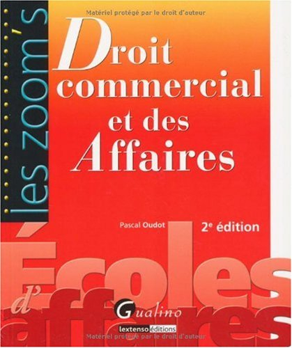 Droit commercial et des affaires