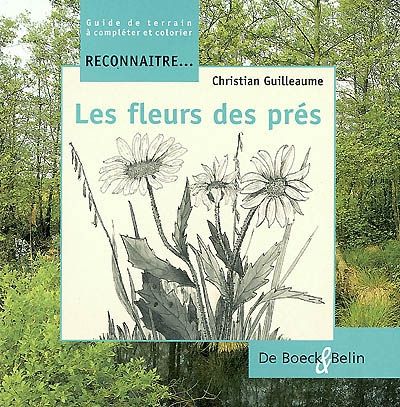 Les fleurs des prés : guide de terrain à compléter et colorier
