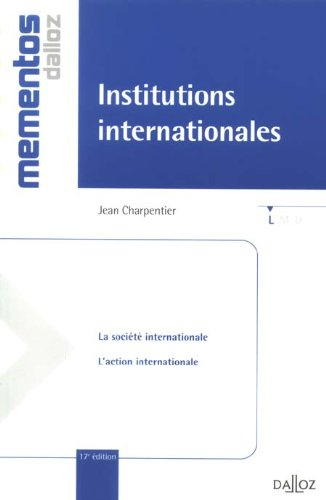 Institutions internationales
