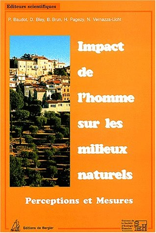 Impact de l'homme sur les milieux naturels