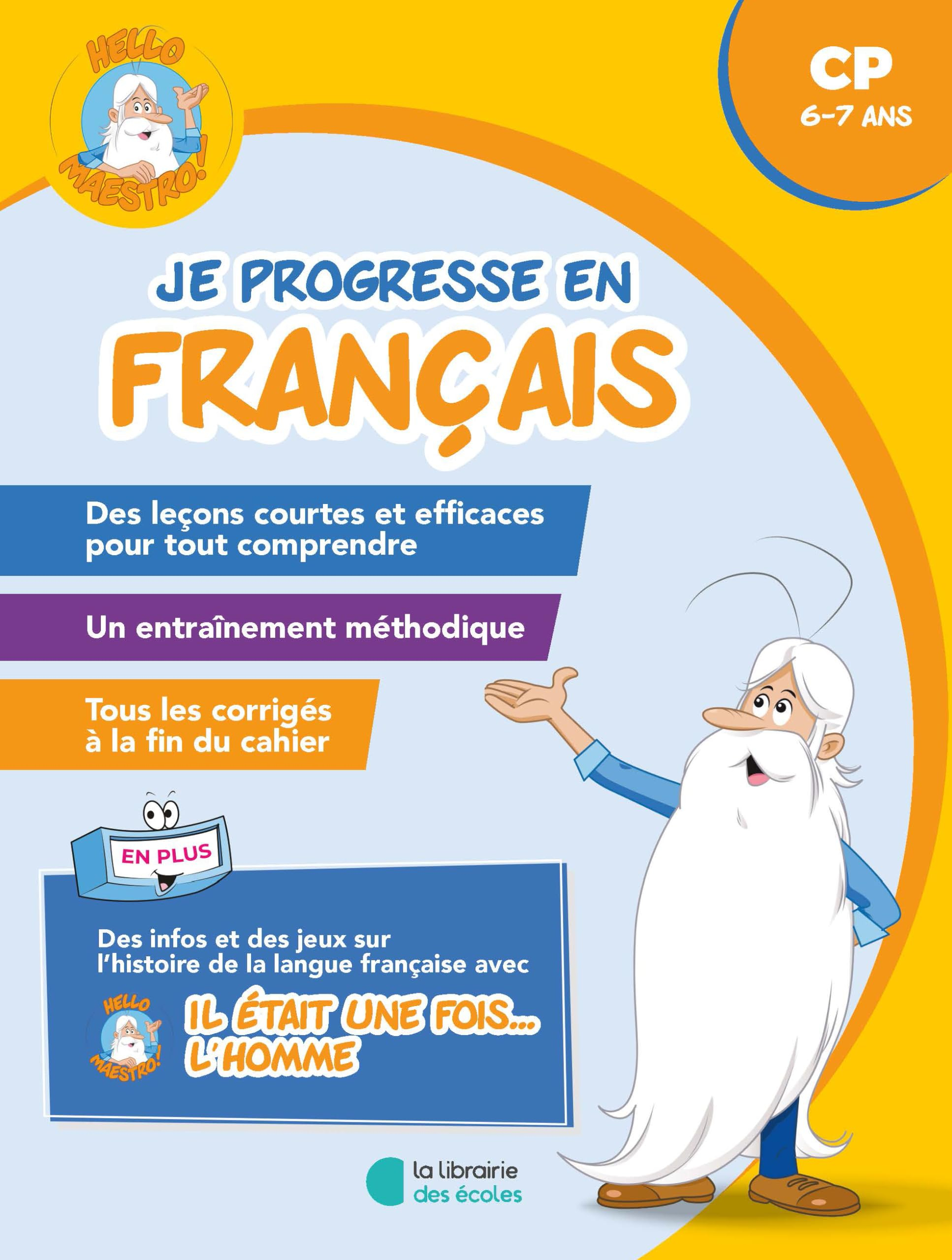 Je progresse en français, CP, 6-7 ans