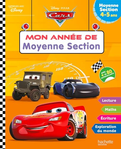 Cars : mon année de moyenne section : maternelle, 4-5 ans