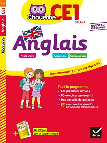 Anglais CE1, 7-8 ans : nouveau programme
