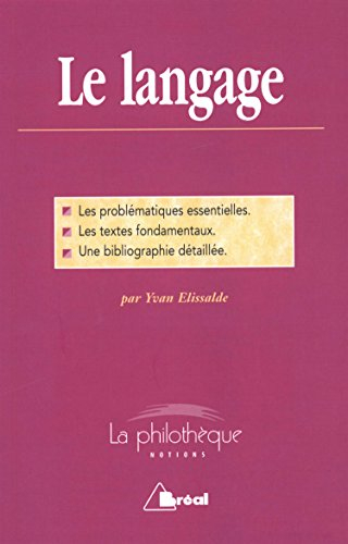 Le langage : dissertation