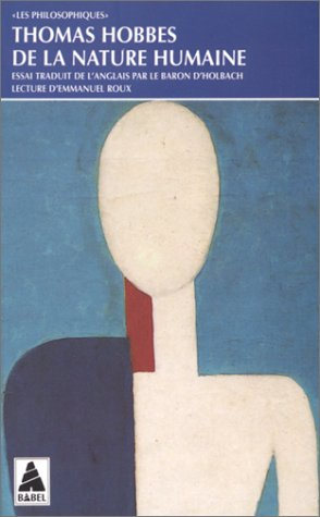 De la nature humaine ou Exposition des facultés, des actions et des passions de l'âme et de leurs ca