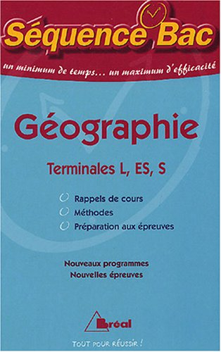 Géographie : terminales L, ES et S