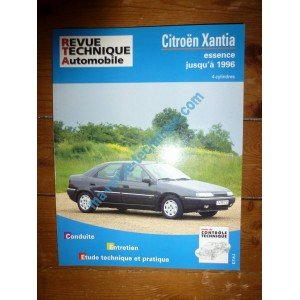 rrta0559.2 - revue technique automobile citroen xantia essence jusqu'en 1996 inclus moteurs 4 cylind