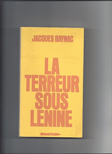 la terreur sous lenine   (1975)