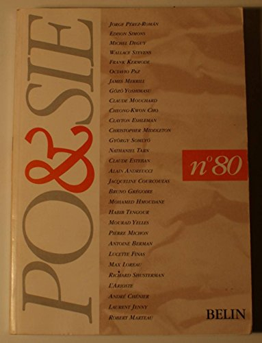 poésie, numéro 80