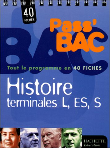 Histoire, terminales L, ES, S