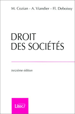 droit des sociétés (ancienne édition)