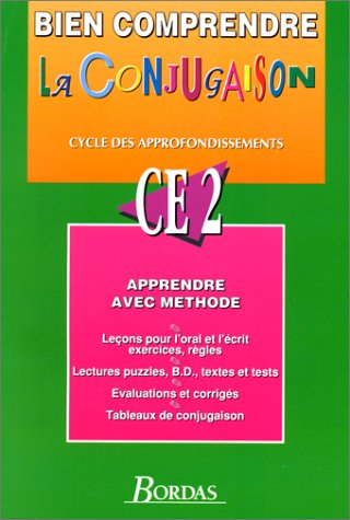 Bien comprendre la conjugaison : CE2