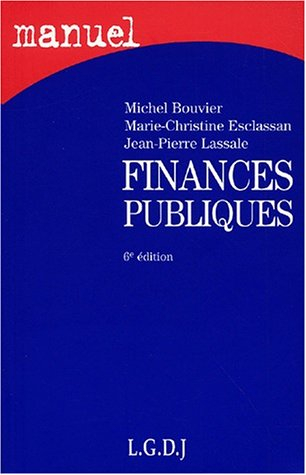 finances publiques, 6ème édition