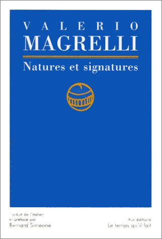 Natures et signatures