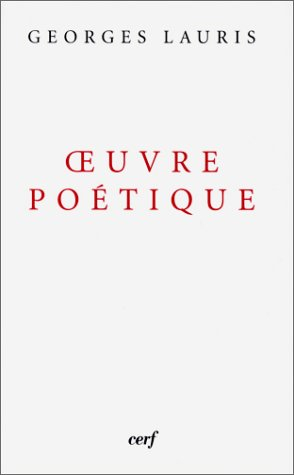 Oeuvre poétique