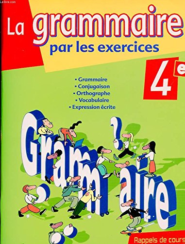 bordas - la grammaire par les exercices - 4ème