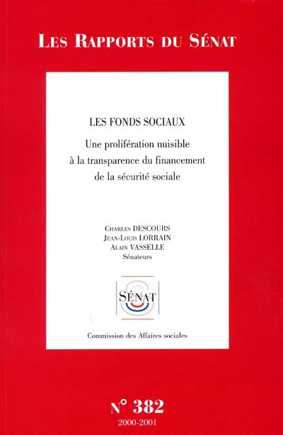 Les fonds sociaux : une prolifération nuisible à la transparence du financement de la sécurité socia