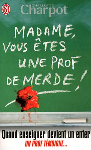 Madame, vous êtes une prof de merde ! : témoignage