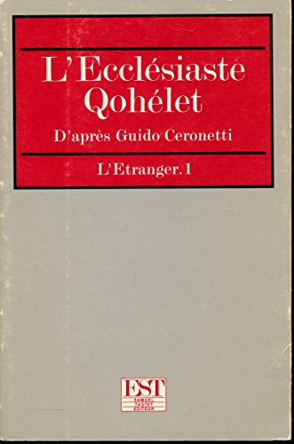 L'Ecclésiaste, Qohélet