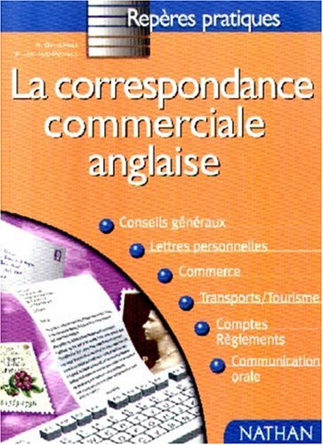 la correspondance commerciale anglaise