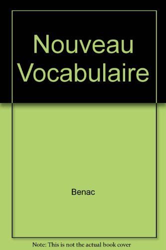 Nouveau vocabulaire de la dissertation et des études littéraires