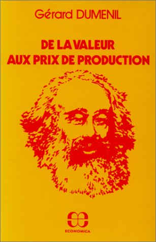 De la valeur aux prix de production