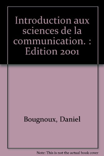 Introduction aux sciences de la communication