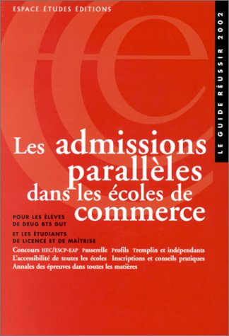 Les admissions parallèles dans les écoles de commerce