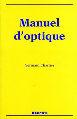 Manuel d'optique