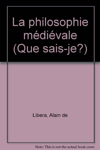 la philosophie médiévale