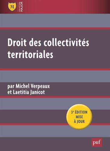 Droit des collectivités territoriales