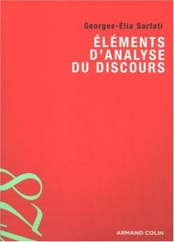 Eléments d'analyse du discours