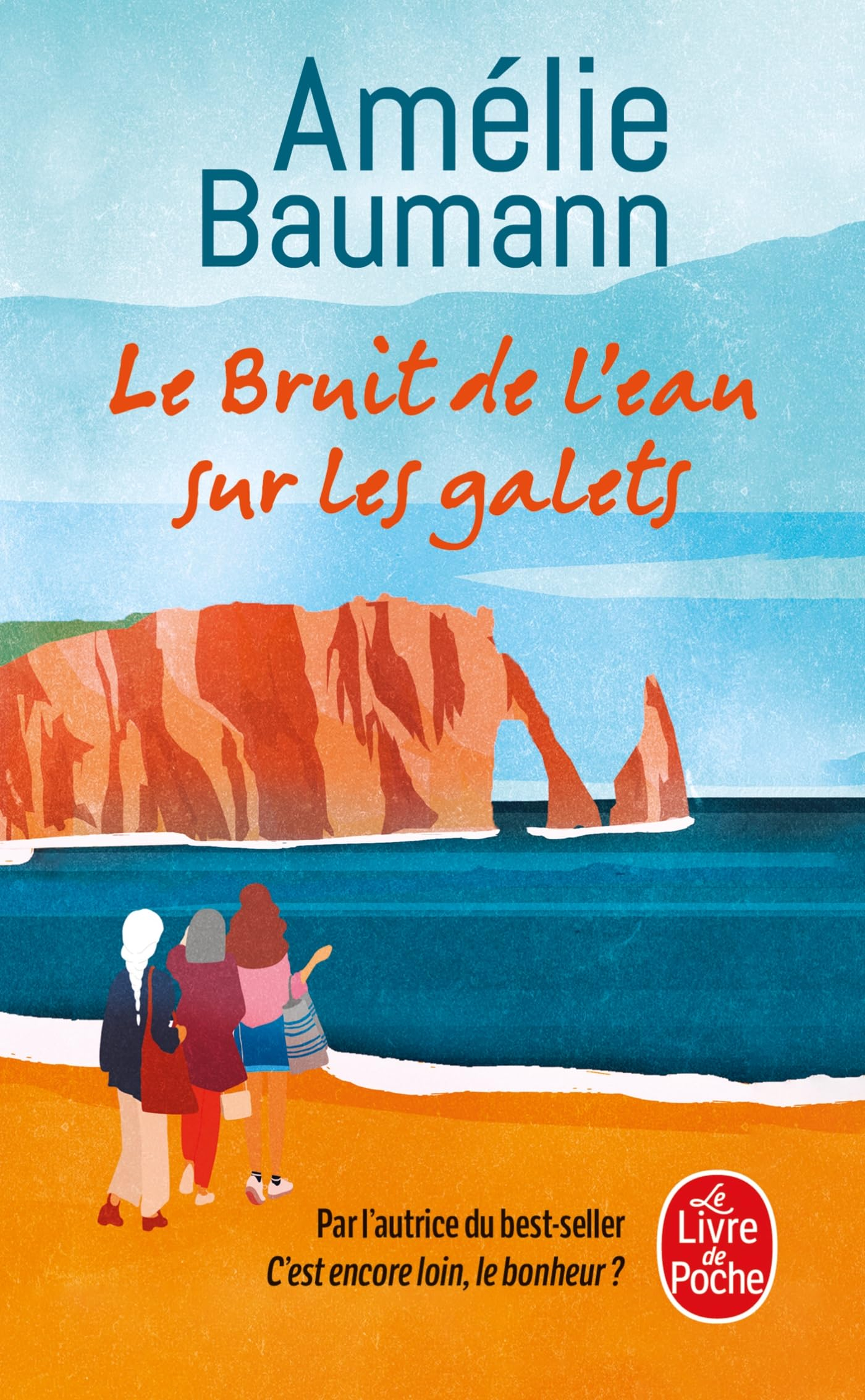 Le bruit de l'eau sur les galets