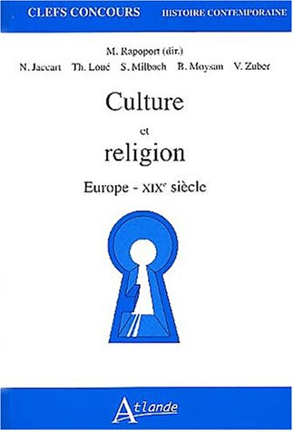 Culture et religion : Europe, XIXe siècle