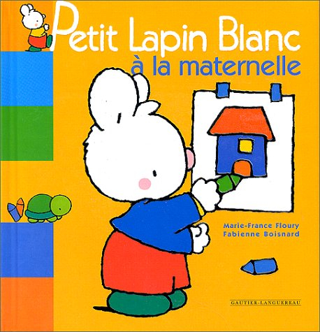 Petit Lapin blanc à la maternelle