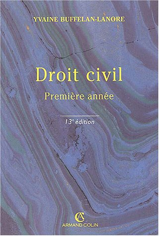 droit civil, 1ère année