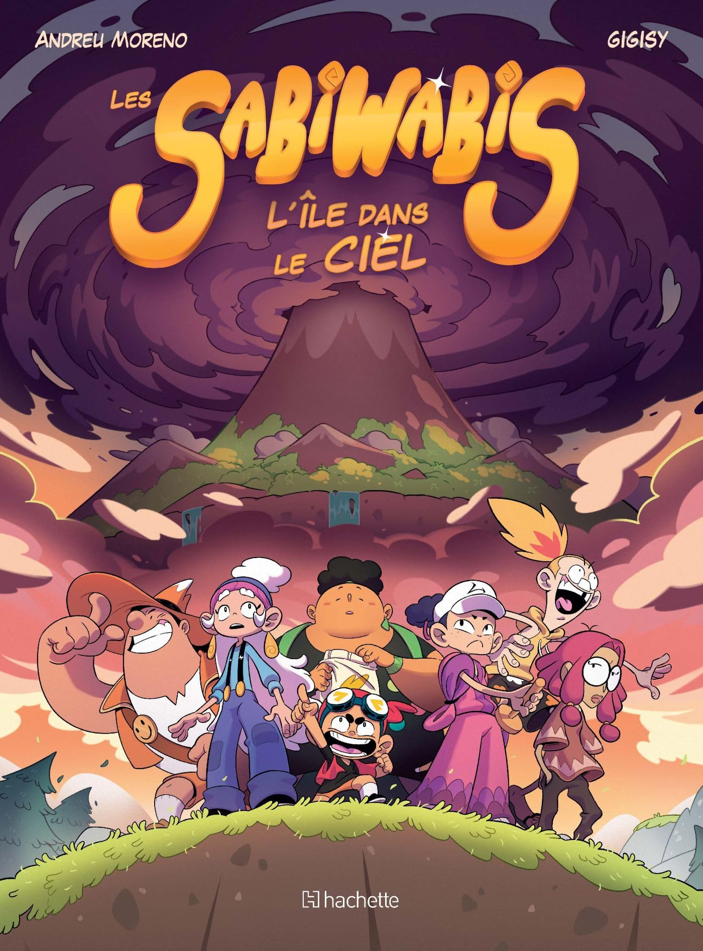 Les Sabiwabis. Vol. 1. L'île dans le ciel