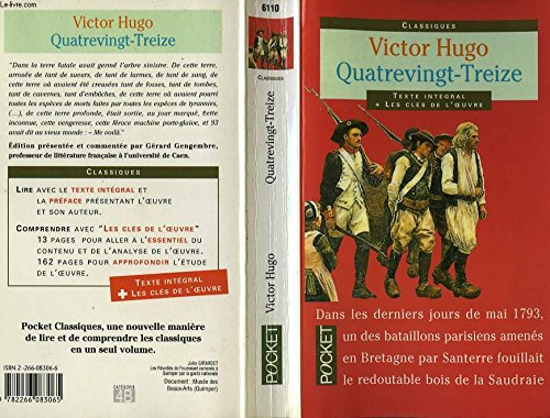 "Quatrevingt-treize", Victor Hugo, une oeuvre : Compléments pédagogiques, la Révolution française, u