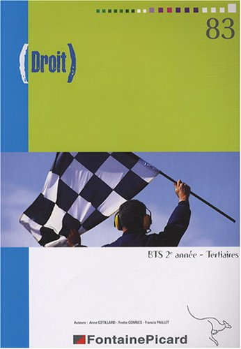 Droit, BTS 2e année, tertiaires