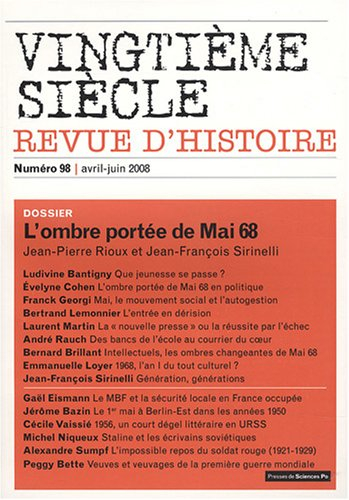 Vingtième siècle, n° 98. L'ombre portée de Mai 68