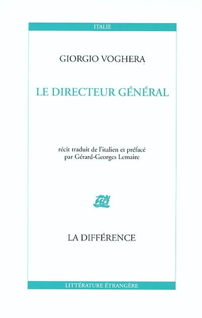 Le directeur général