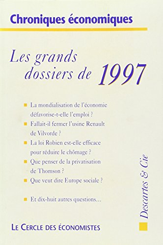 Chroniques économiques 1997