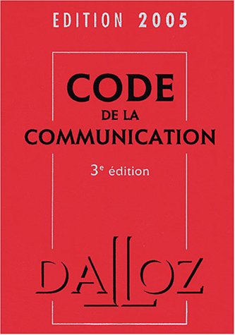 Code de la communication 2005
