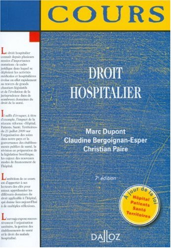 Droit hospitalier