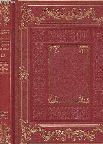 Manuel d'anatomie descriptive du corps humain. Vol. 1. Ostéologie