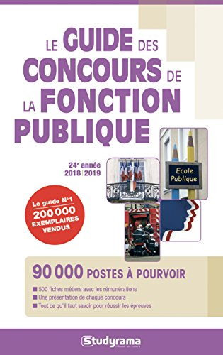 Le guide des concours de la fonction publique