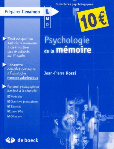 Psychologie de la mémoire