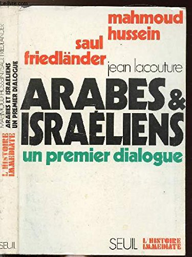 arabes et israeliens  un premier dialogu                                                      022796