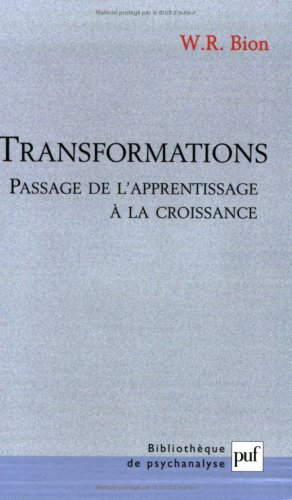 Transformations : passage de l'apprentissage à la croissance